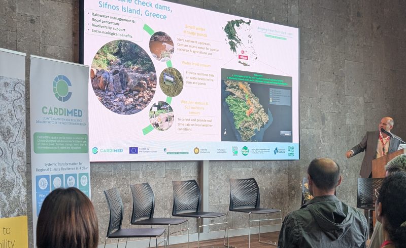 Bringing Urban Rivers Back to Life: Το MedINA στο Συνέδριο του CARDIMED στην Ουτρέχτη